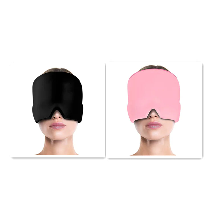 Migraine Relief Hat Mask - Cold Compress Hood