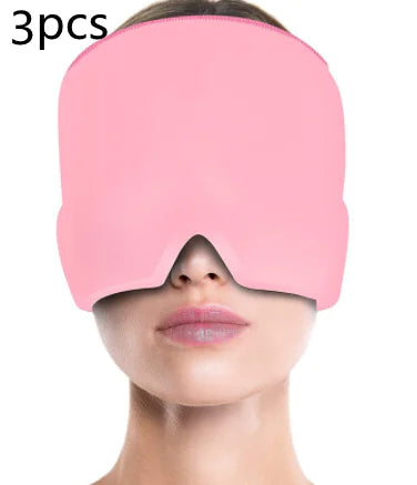 Migraine Relief Hat Mask - Cold Compress Hood